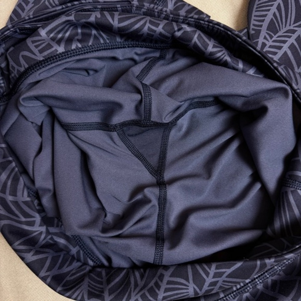 Lululemon Wunder‎ Under Size 10 Banana Leaf Cadet Blue Cropped 19in - Picture 7 of 9